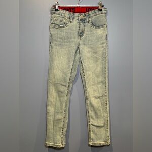 Set Of 3 Assorted Brands Jeans For Boys Size 8 Color Blue